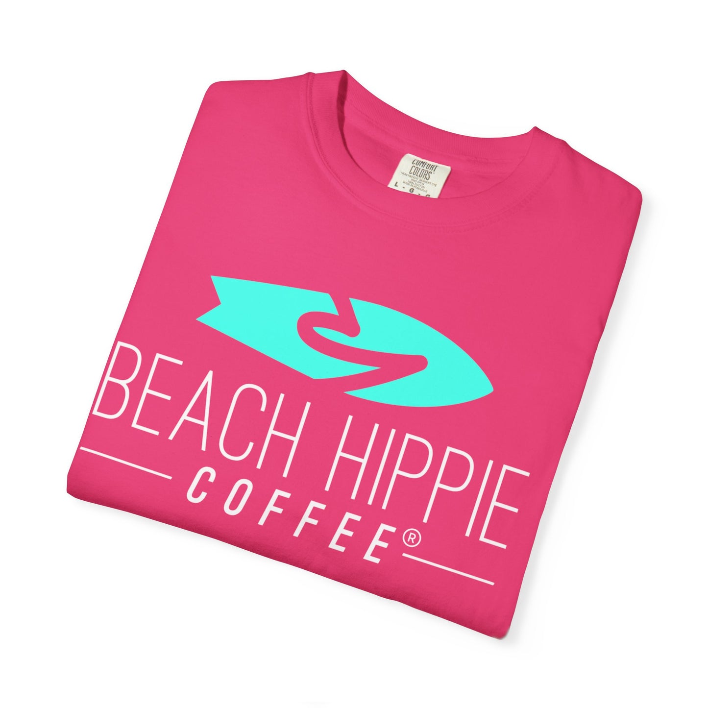 Definition of a Beach Hippie Bus T-Shirt | Unisex Garment-Dyed Tee, Casual Summer Shirt, Boho Style Top, Perfect for Beach Days, Music Festivals