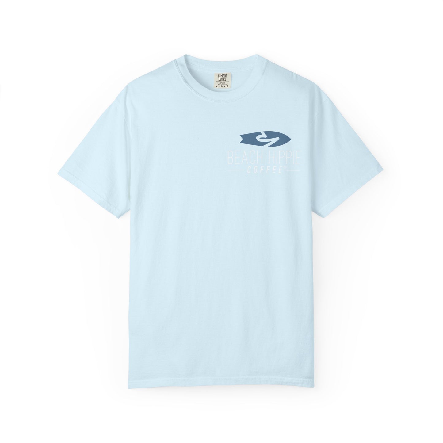 Beach Hippie T-Shirt — 'Beach Hippie Coffee' Vintage VW Van Myrtle Beach Tee