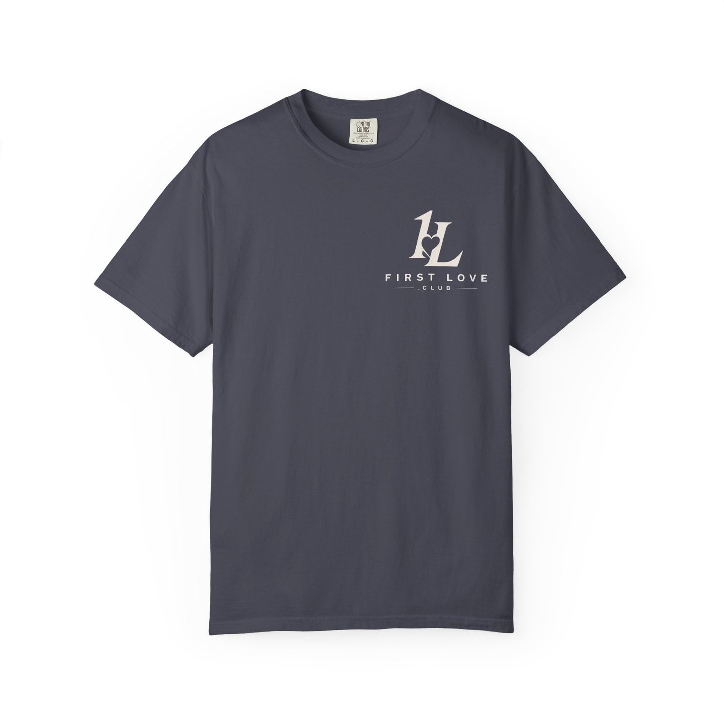 First Love Mountain T-Shirt — "Greater Is He" Christian Faith Tee