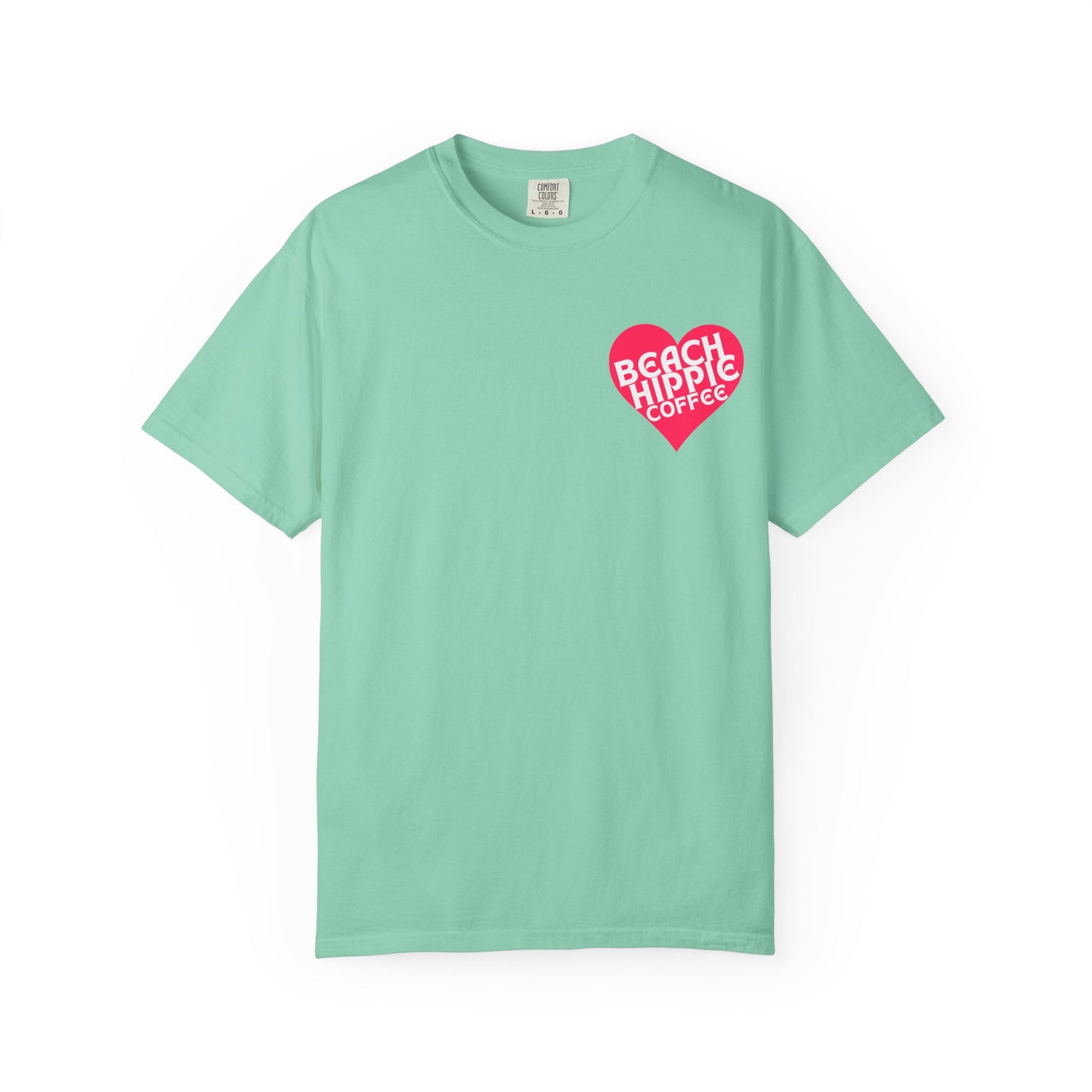 Beach Hippie Coffee T-Shirt - I Am Enough Graphic Tee
