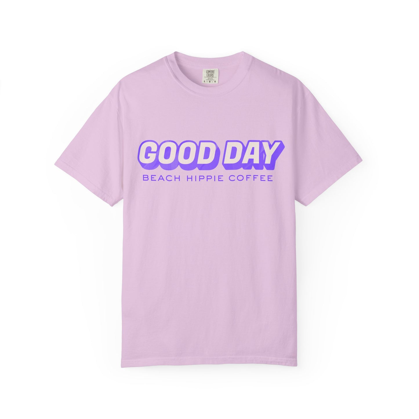 Good Day Graphic T-Shirt — "Today... I Am" Inspirational Beach Coffee Tee
