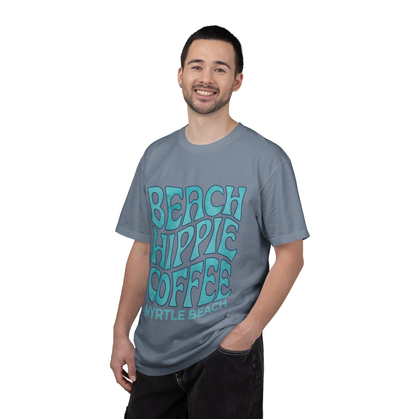 Beach Hippie Coffee T-Shirt — Myrtle Beach He Brings Dry Bones To Life