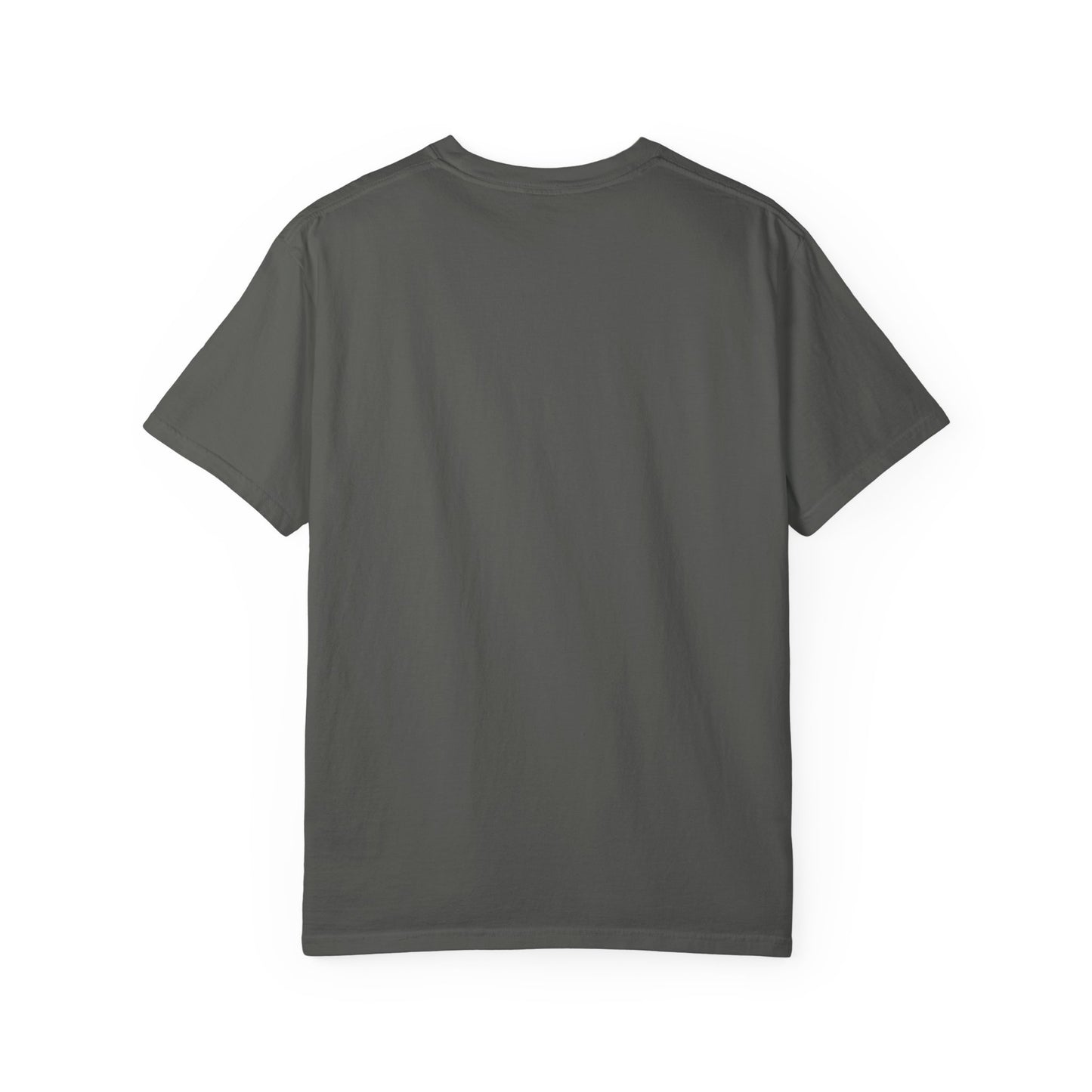Beach Hippie Coffee Surf Logo T-Shirt — Minimal Turquoise Wave Graphic