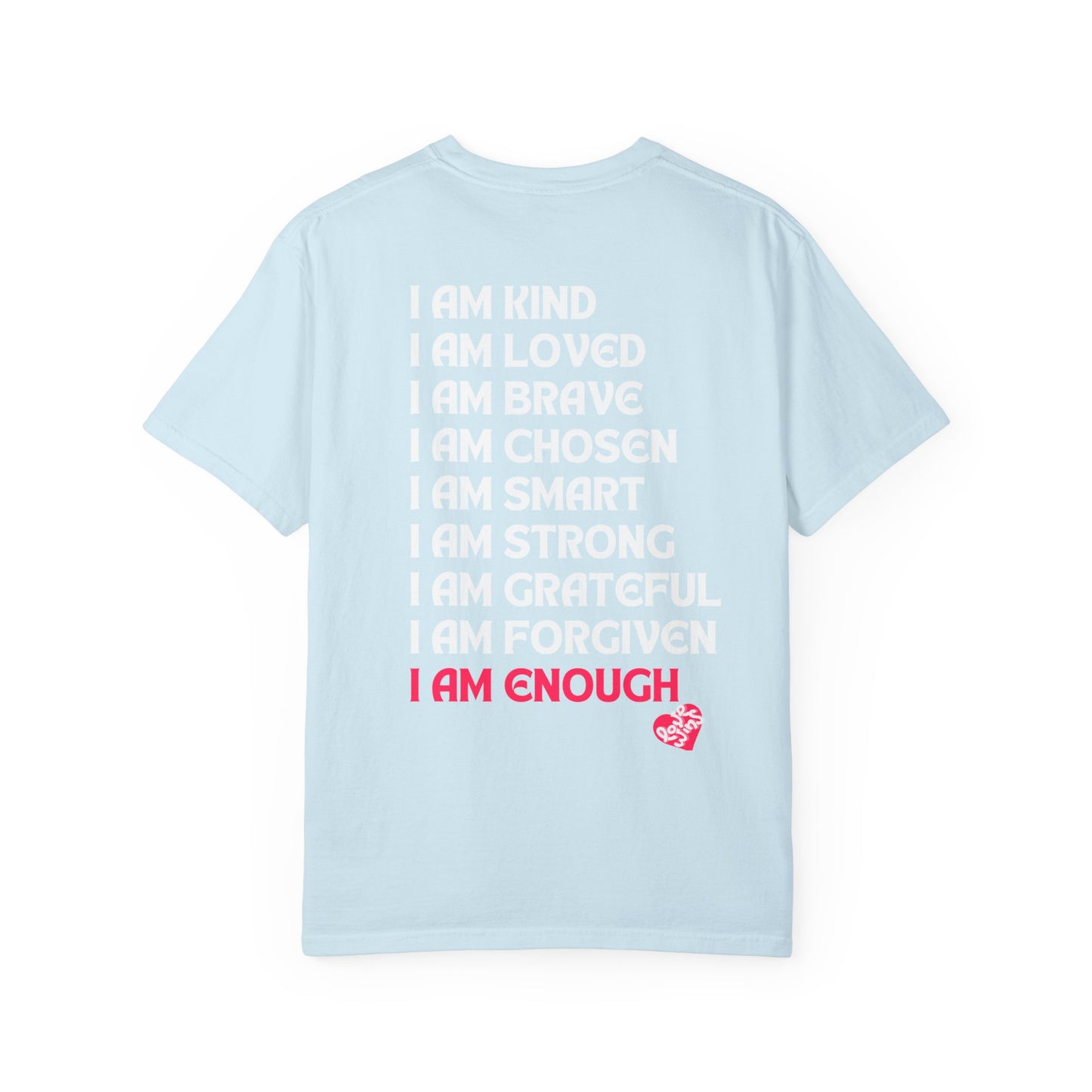 Beach Hippie Coffee T-Shirt - I Am Enough Graphic Tee