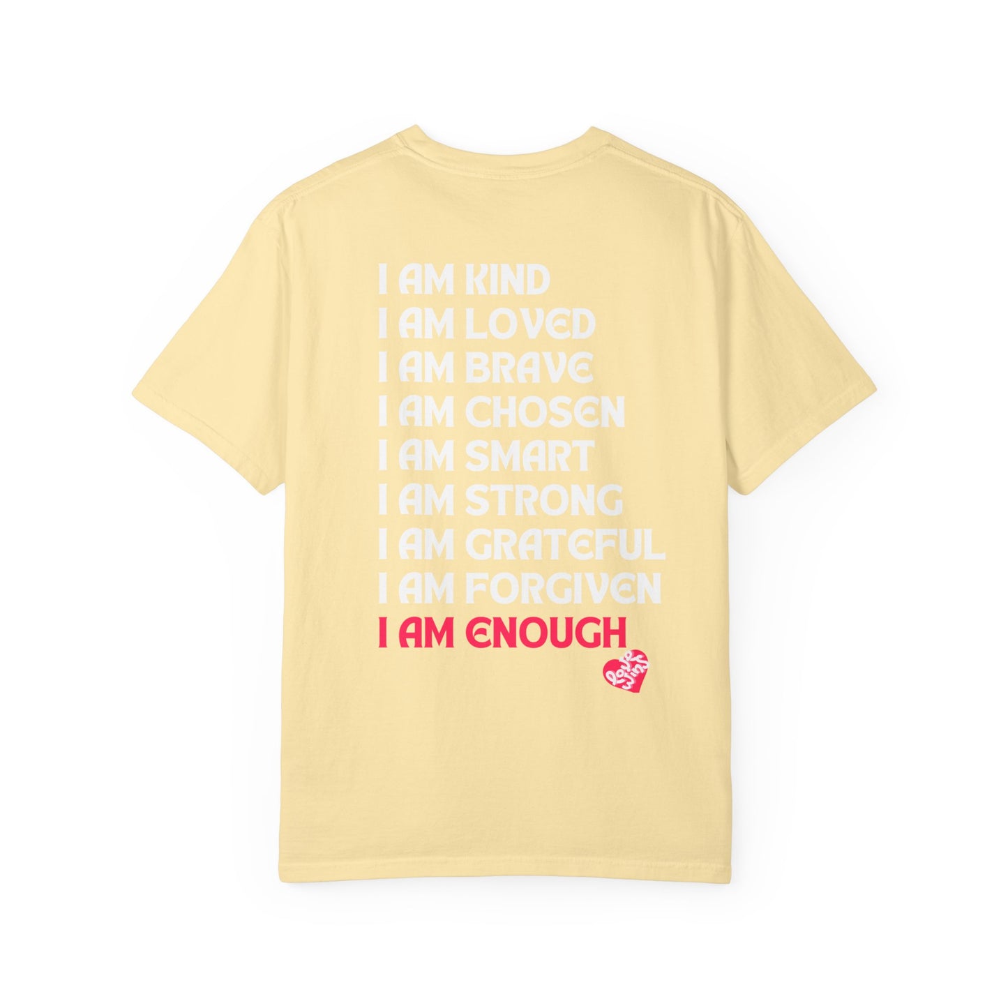 Beach Hippie Coffee T-Shirt - I Am Enough Graphic Tee
