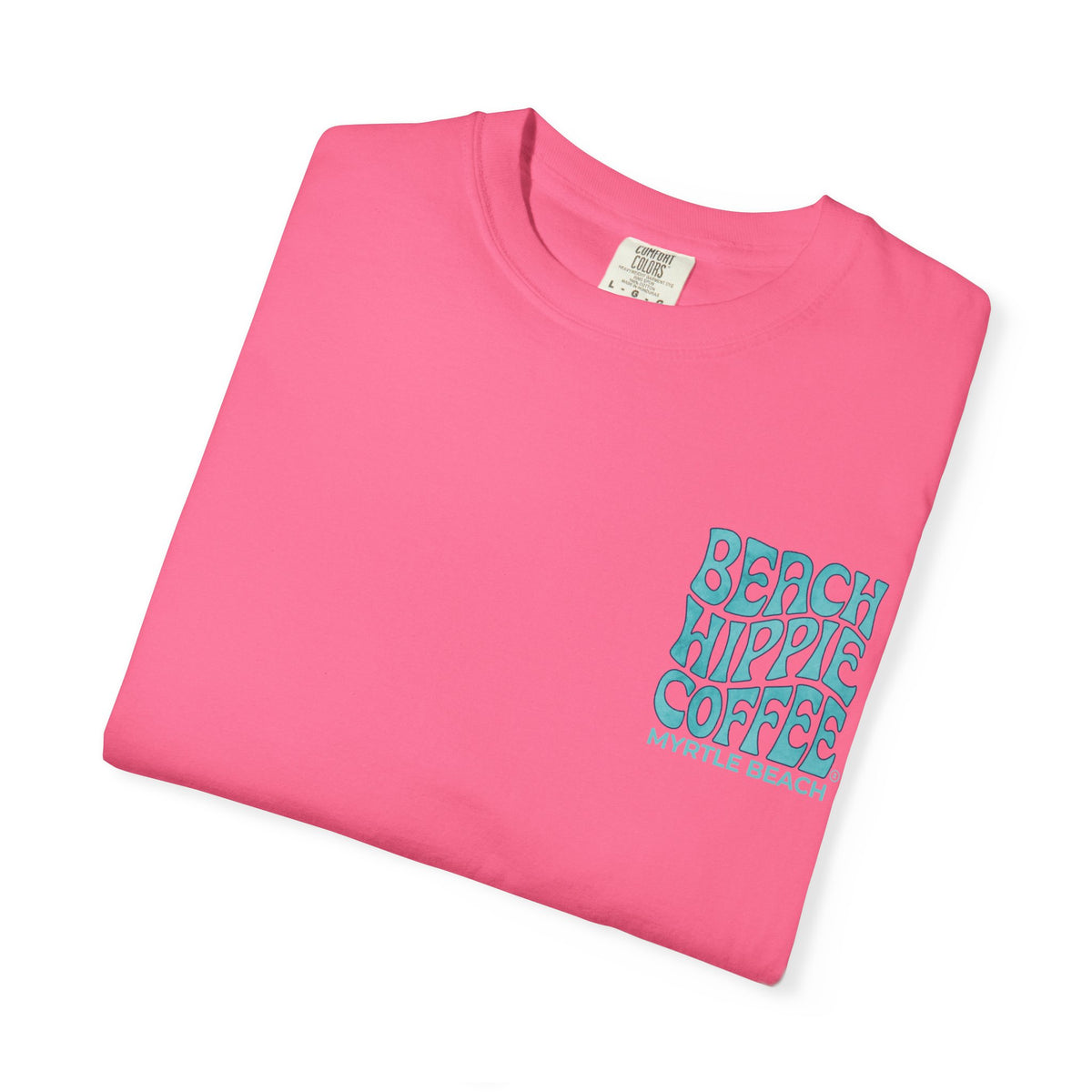 Beach Hippe Coffee T-Shirt — Trust the One Who Calms the Seas