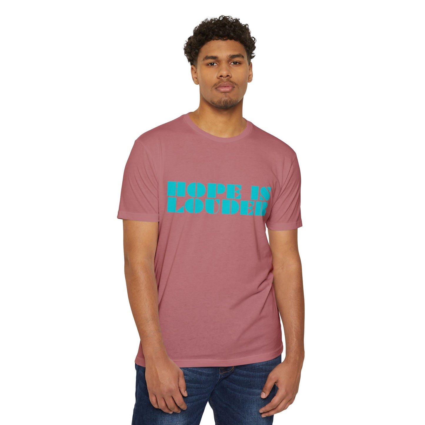 Hope Is Louder Beach Coffee T-Shirt