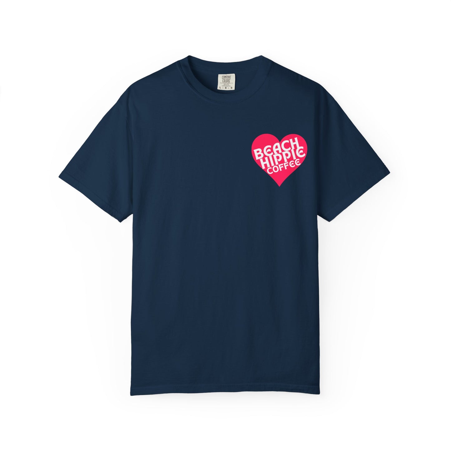 Beach Hippie Coffee T-Shirt - I Am Enough Graphic Tee