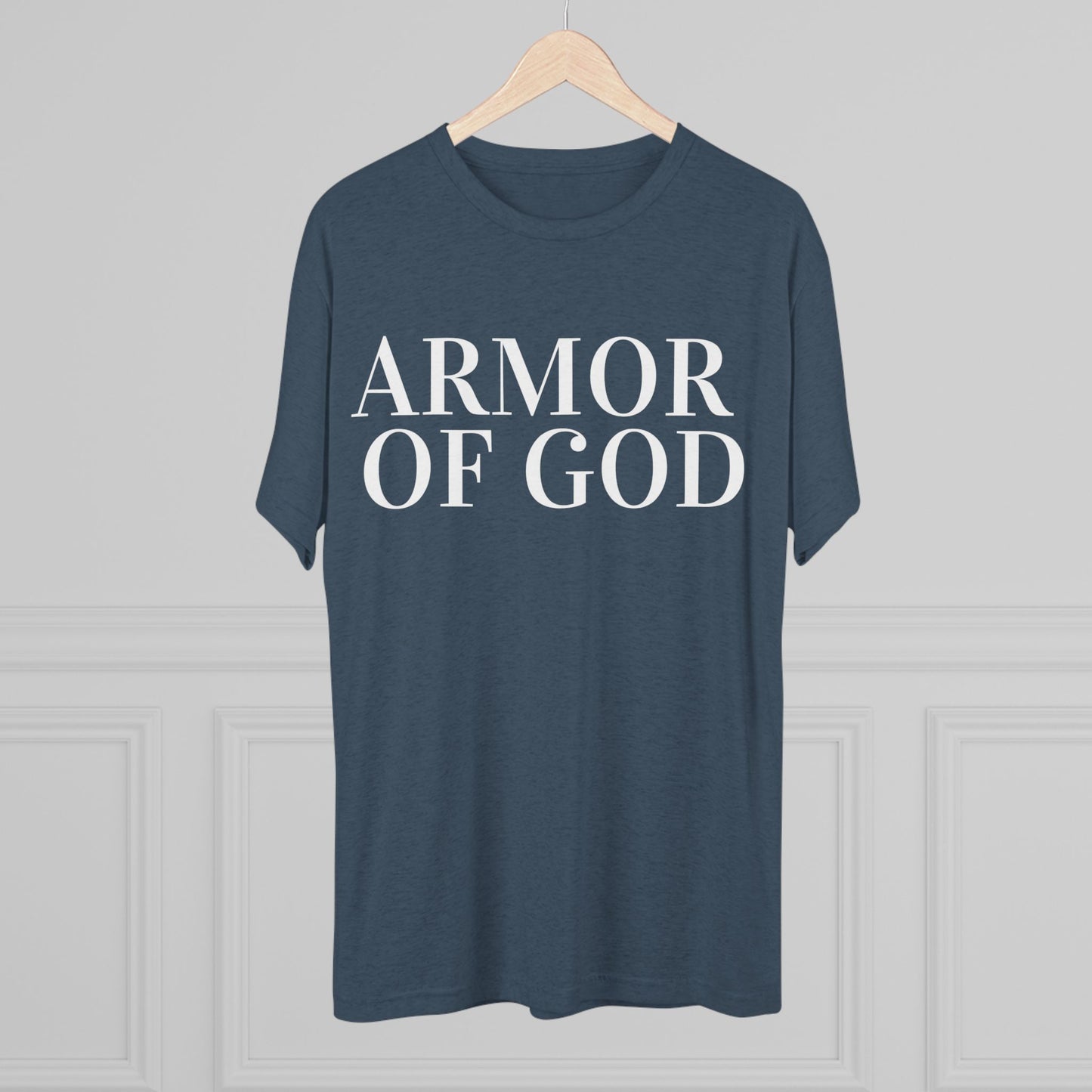 Faith Streetwear Crew Tee — "Remember God Is With You"