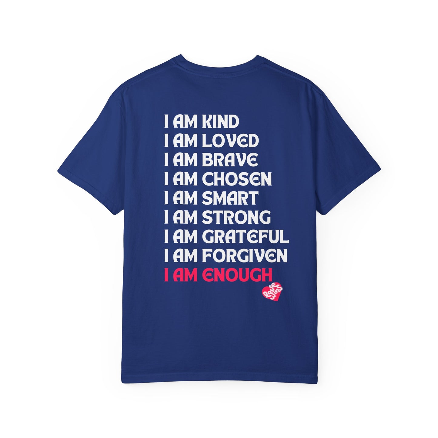 Beach Hippie Coffee T-Shirt - I Am Enough Graphic Tee