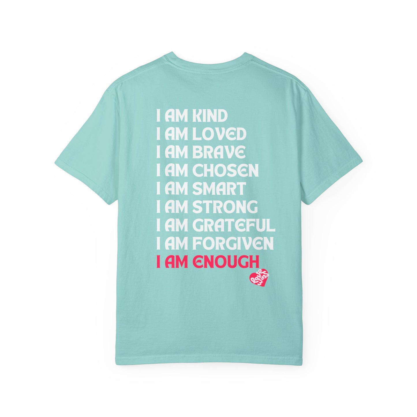 Beach Hippie Coffee T-Shirt - I Am Enough Graphic Tee