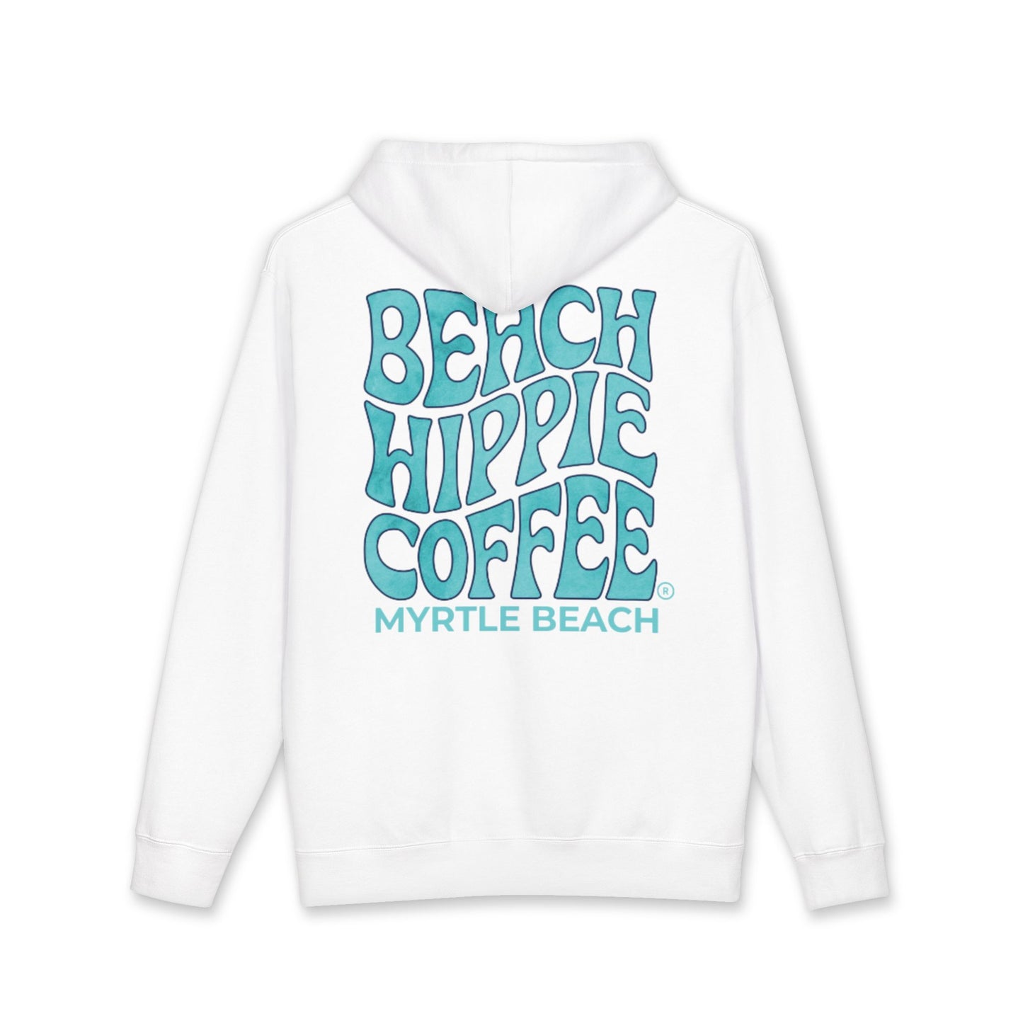 Hoodie — 'Toasted' Hippie Coffee Graphic Pullover Beach Hippie Coffe