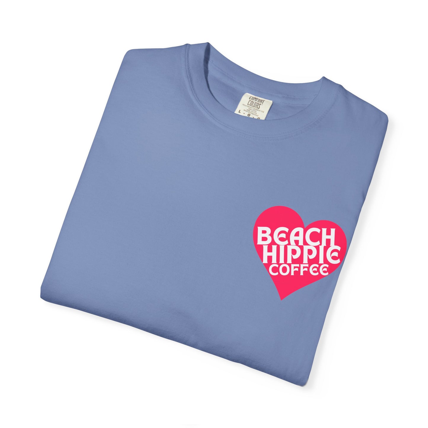 Beach Hippie Coffee T-Shirt - I Am Enough Graphic Tee