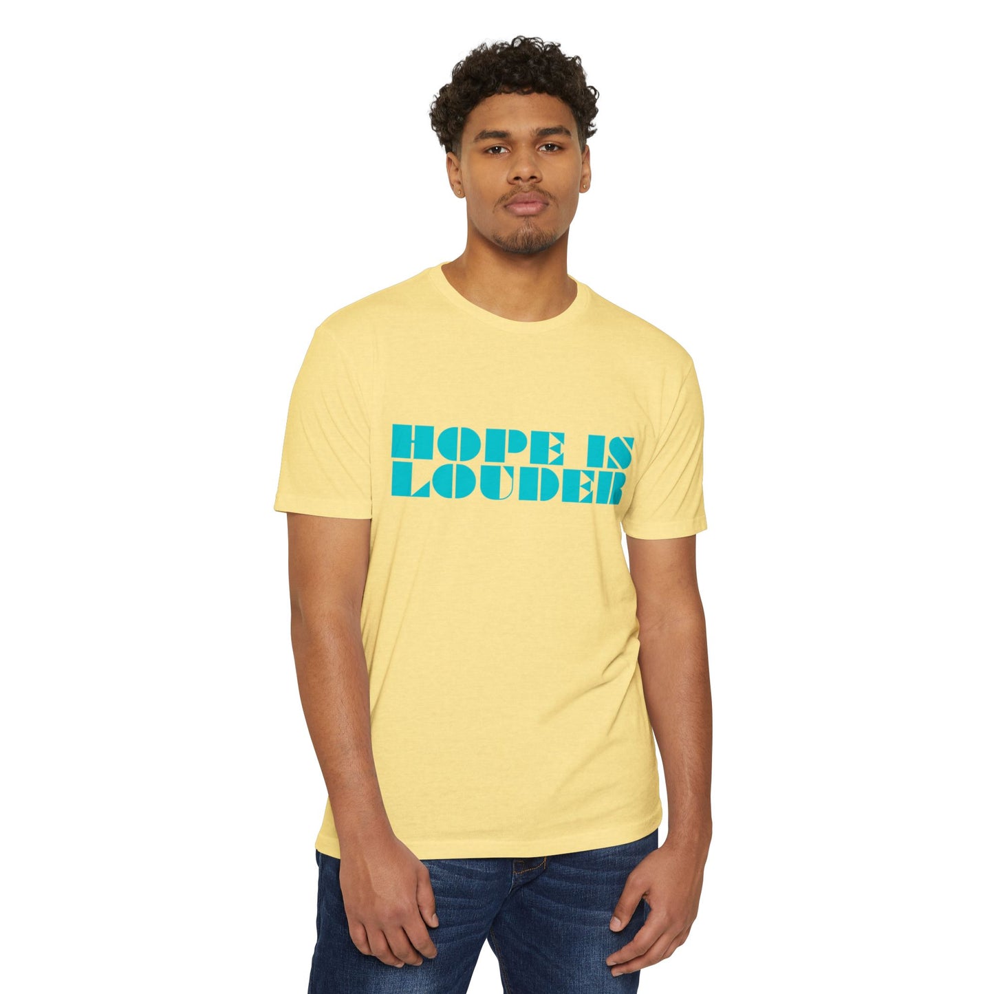 Hope Is Louder Beach Coffee T-Shirt