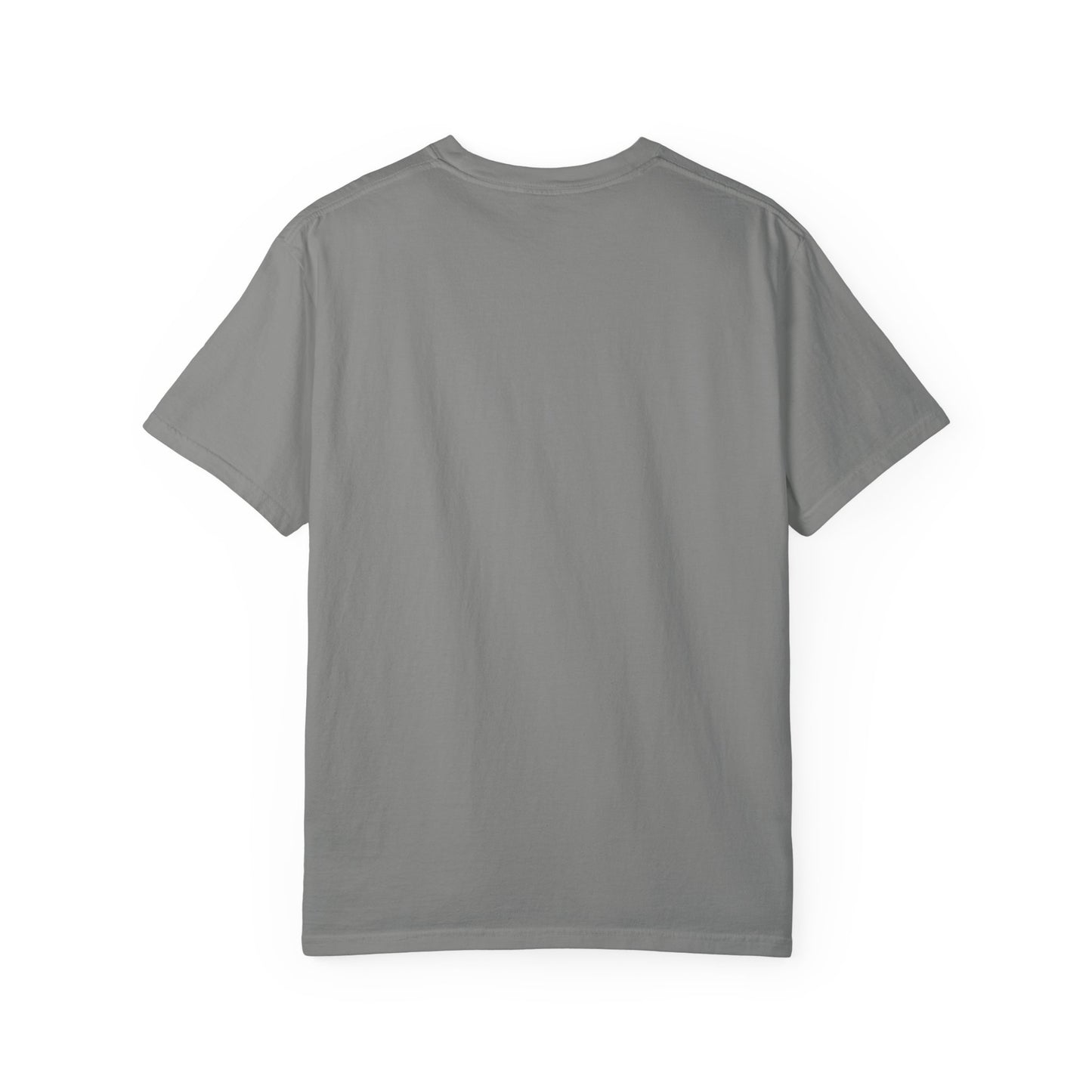 Beach Hippie Coffee Surf Logo T-Shirt — Minimal Turquoise Wave Graphic