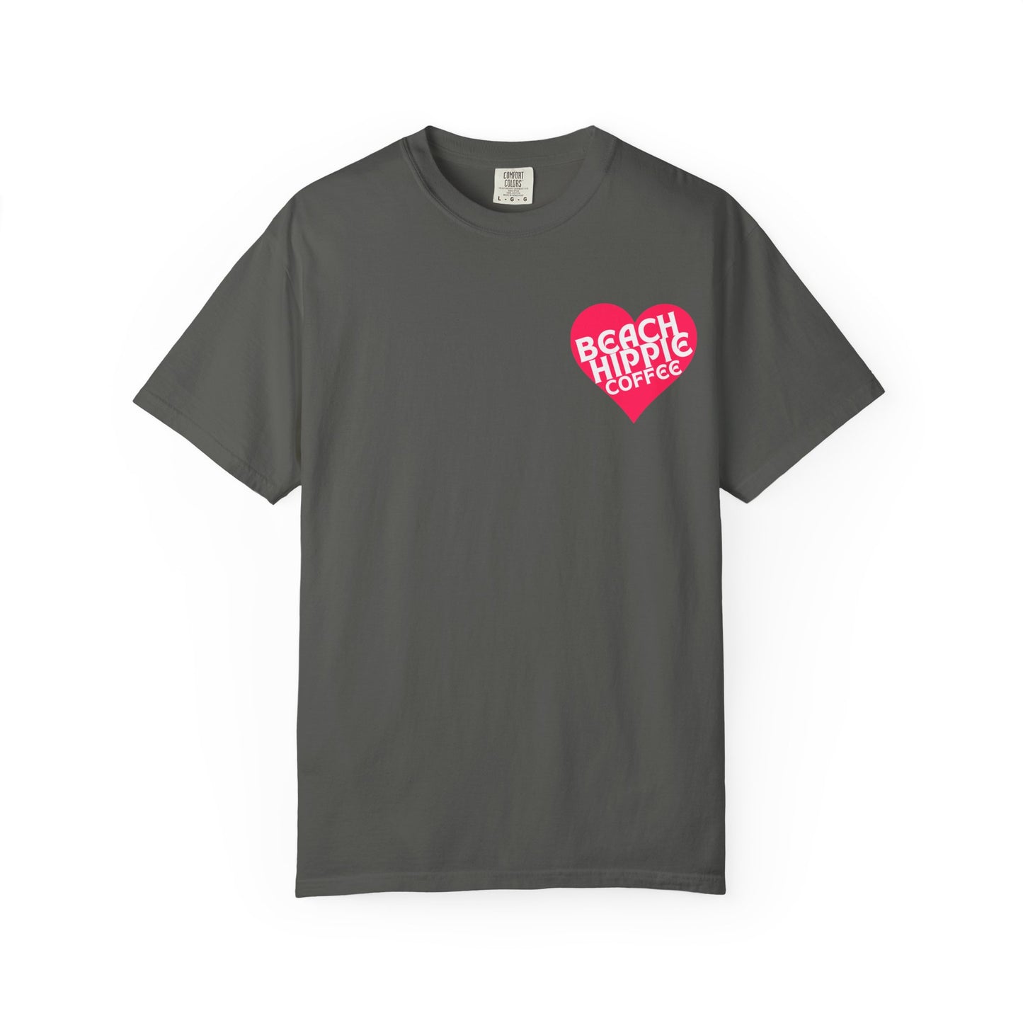 Beach Hippie Coffee T-Shirt - I Am Enough Graphic Tee
