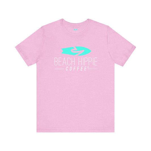 Surf-Inspired Unisex Jersey Tee with Vintage Van Design