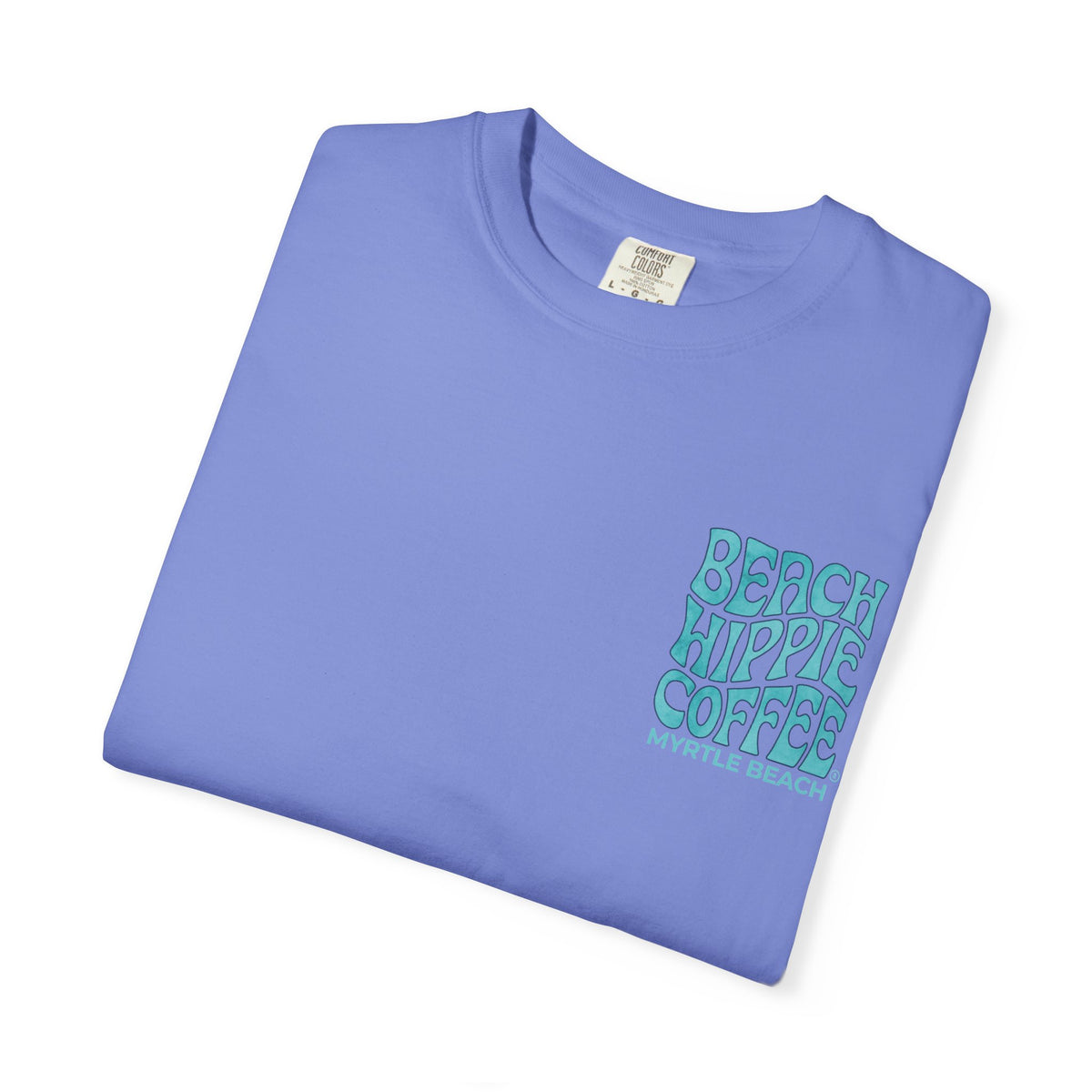 Beach Hippe Coffee T-Shirt — Trust the One Who Calms the Seas