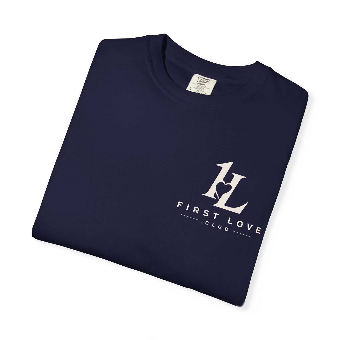 First Love Mountain T-Shirt — "Greater Is He" Christian Faith Tee