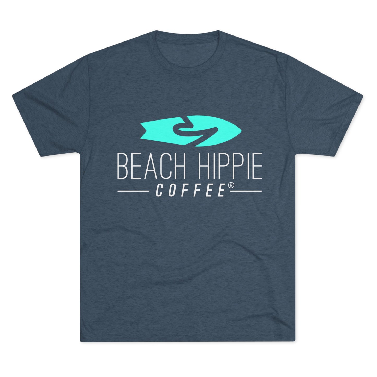 Beach Hippie Coffee Unisex Crew Tee - VW T-Shirt for Beach Lovers