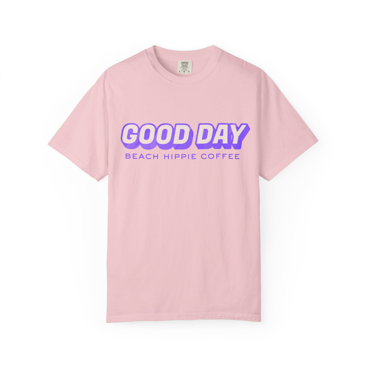 Good Day Graphic T-Shirt — "Today... I Am" Inspirational Beach Coffee Tee