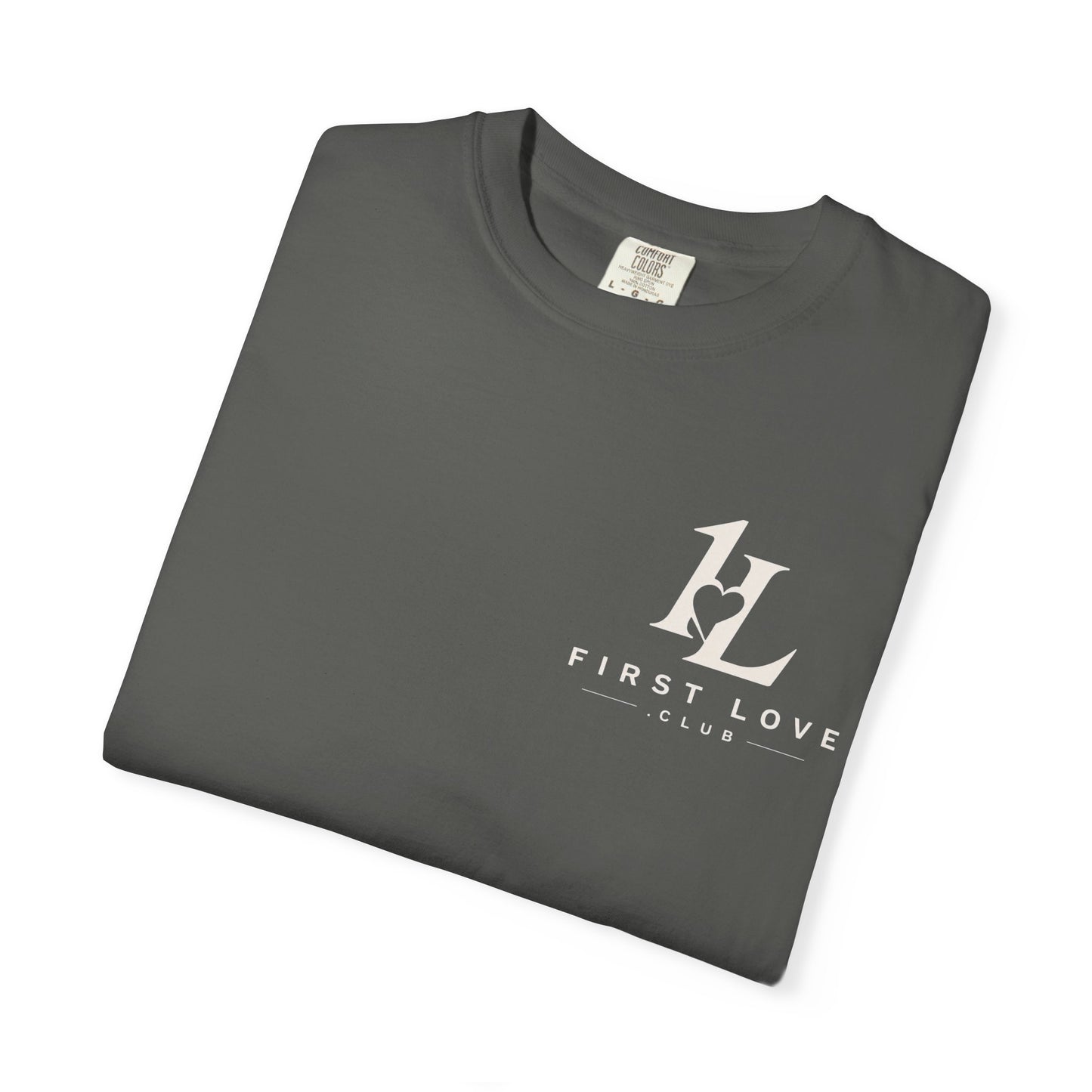 First Love Mountain T-Shirt — "Greater Is He" Christian Faith Tee