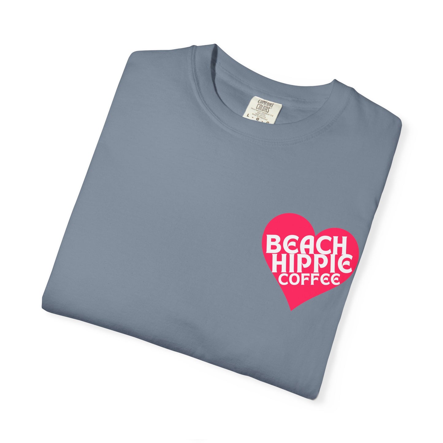 Beach Hippie Coffee T-Shirt - I Am Enough Graphic Tee