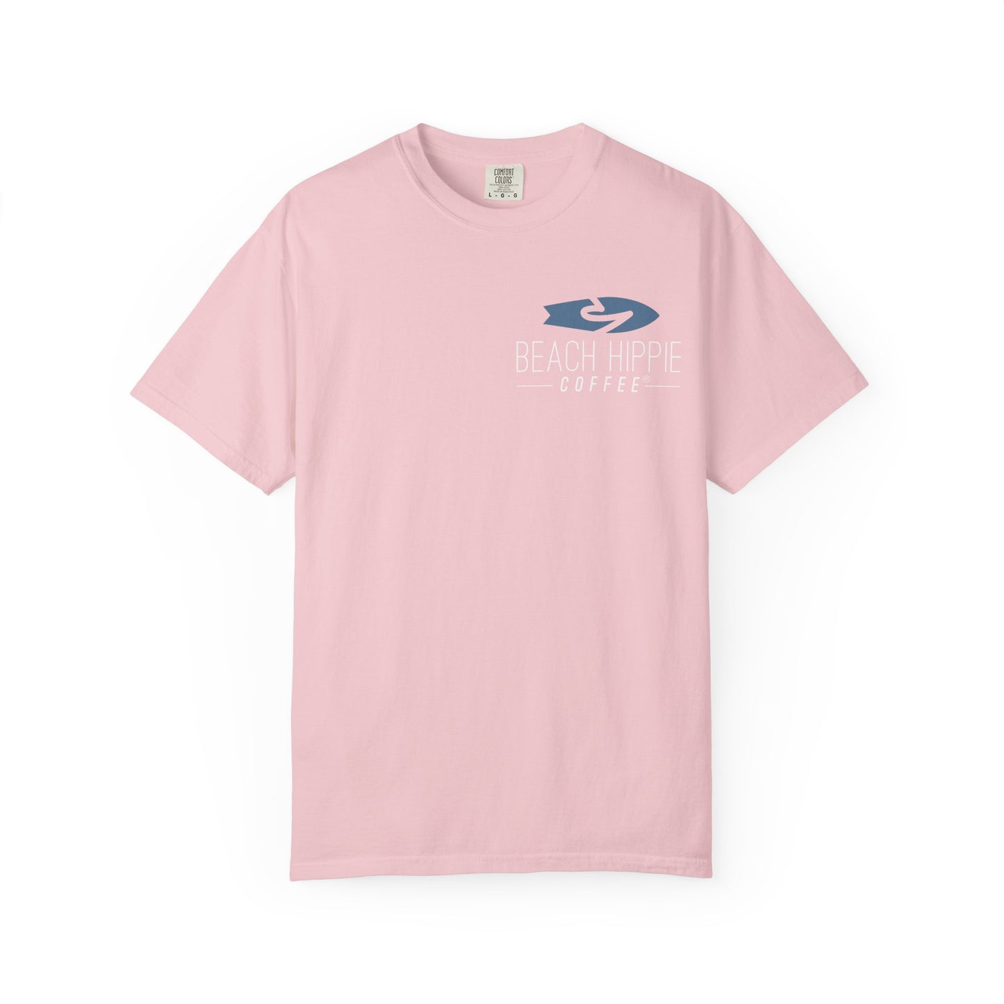 Beach Hippie T-Shirt — 'Beach Hippie Coffee' Vintage VW Van Myrtle Beach Tee